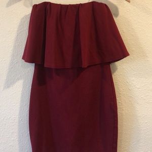 Strapless dress